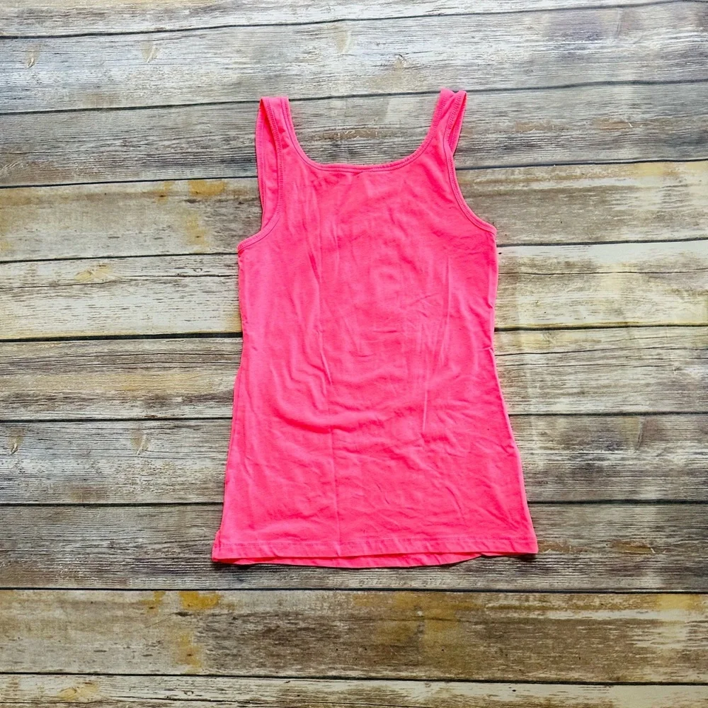 Girls adorable pink dance tank top! Size 16